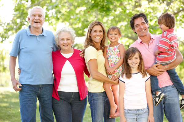 famiglia felice